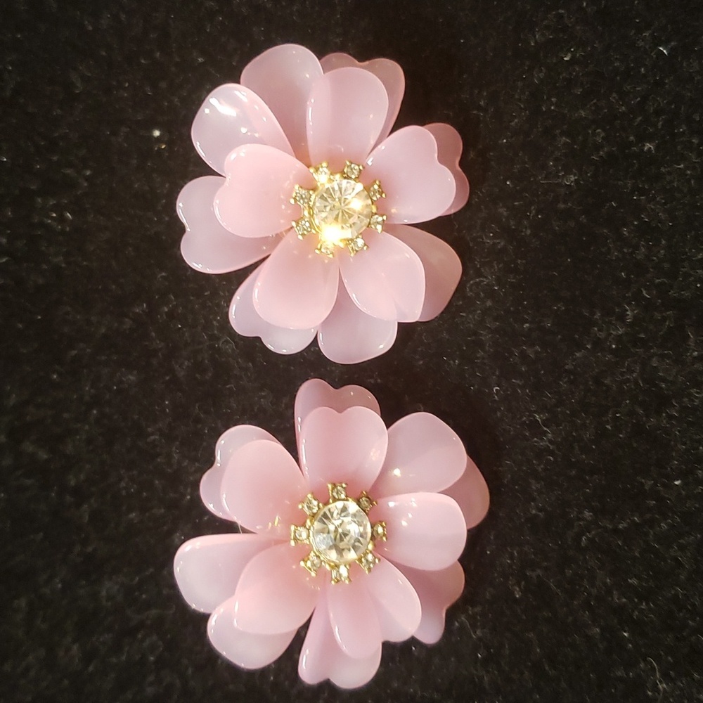 J. CREW FULL BLOOM EARRING